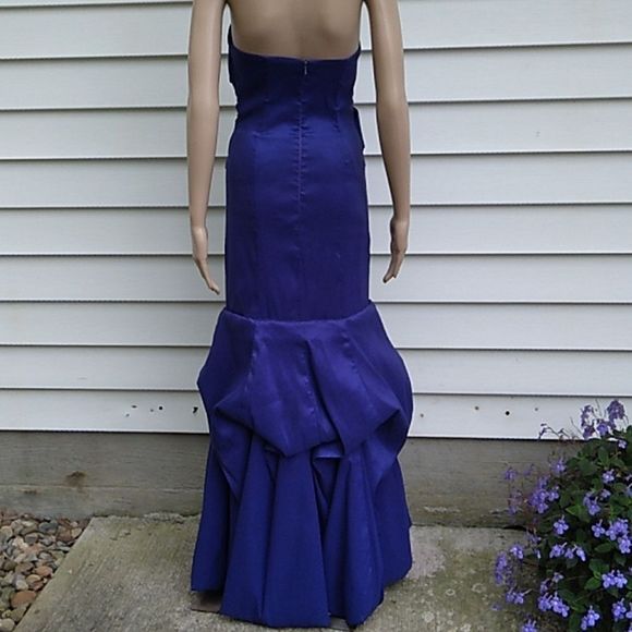 Jessica McClintock strapless long gown for prom or any special occasion. - Picture 7 of 11